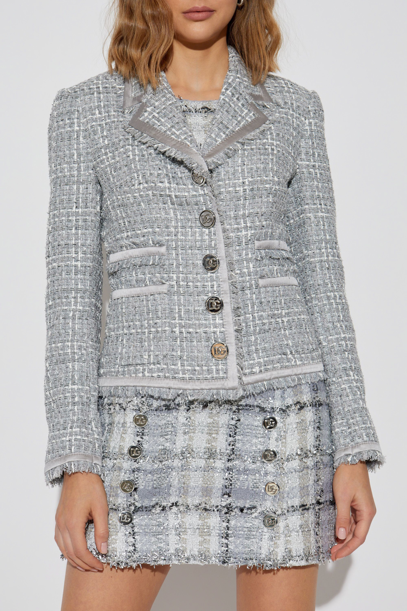 Dolce & Gabbana Tweed jacket with lurex thread | Women's